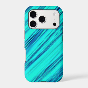 Teal Blue Green Ocean Wave Abstract Colourful Cute