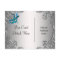 Teal Blue Masquerade Save The Date