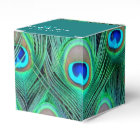 Teal Blue Peacock Wedding