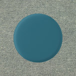 Teal Blue Solid Color 3 Cm Round Badge<br><div class="desc">Teal Blue Solid Color</div>