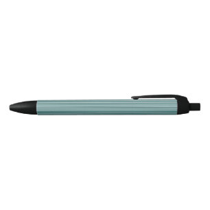 Teal & Blue Striped Ink Pen