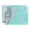 Teal Blue Winter Wonderland Masquerade Party
