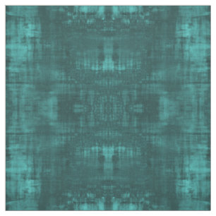 Teal Brushed Brocade look Fabric
