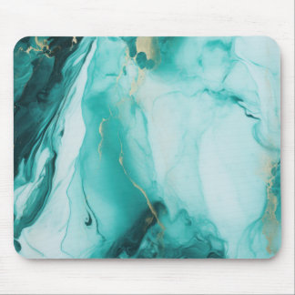 Teal Carrara Mouse Pad