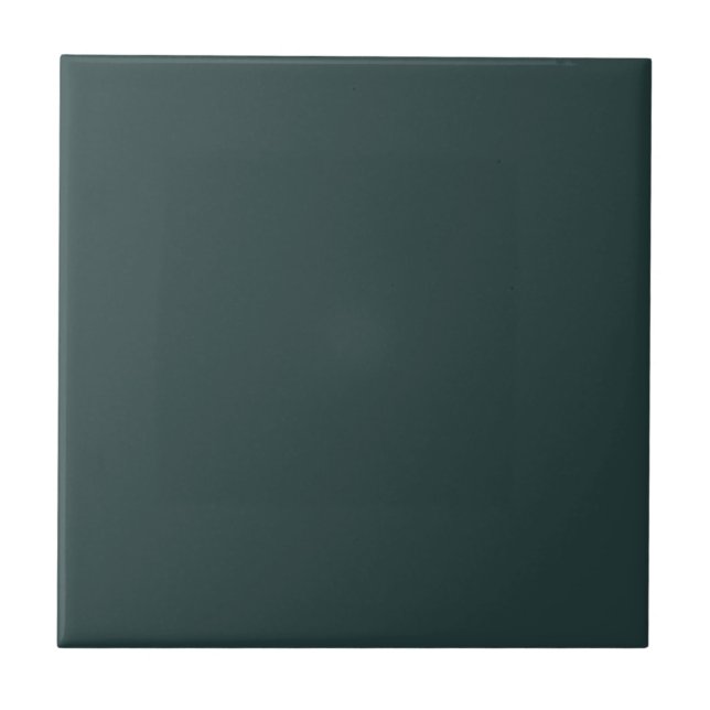 Teal Cascades Square Kitchen and Bathroom Ceramic Tile (Front)