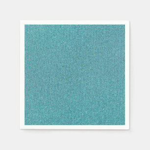 Teal Chenille Napkin