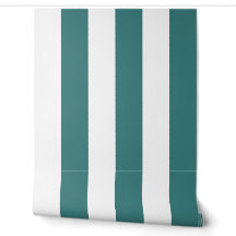 Teal Classic Deckchair Stripe