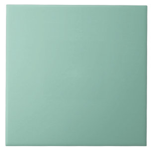 Teal colour, blue-green pastel ceramic tile
