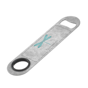 Teal Dragonfly Damask