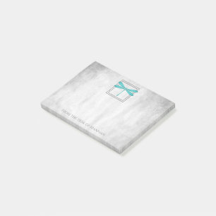 Teal Dragonfly Personalised Notes