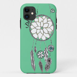 Teal DreamCatcher iPhone 5 Case