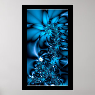 Teal Dreams Poster