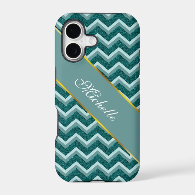 Teal Embossed Foil (Back)