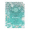 Teal Enchanted Sea Starfish & Bubbles Invitation