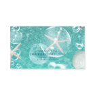 Teal Enchanted Sea Starfish & Bubbles Ocean Beach