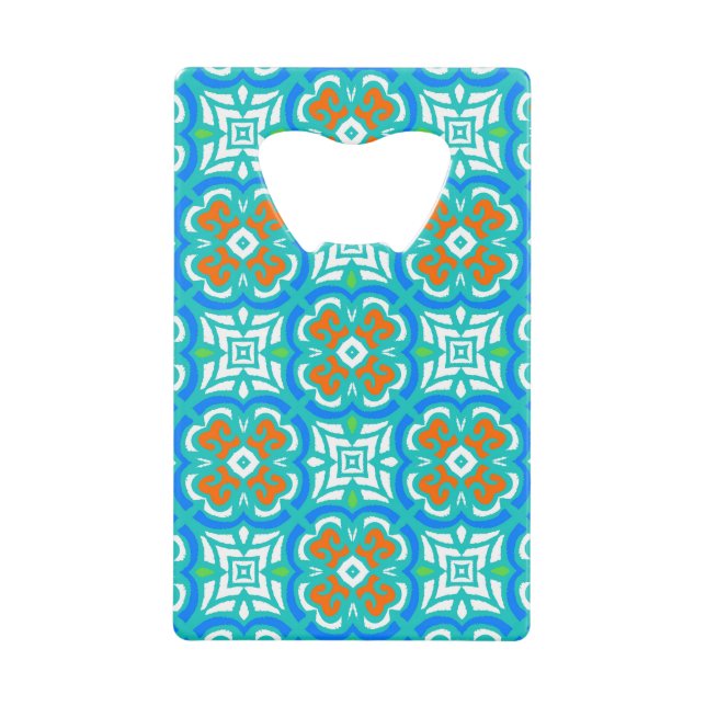 Teal Ethnic Pattern (Front)