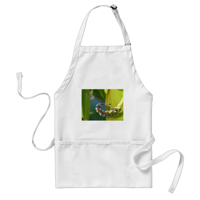 Teal eyed Dragonfly Standard Apron (Front)