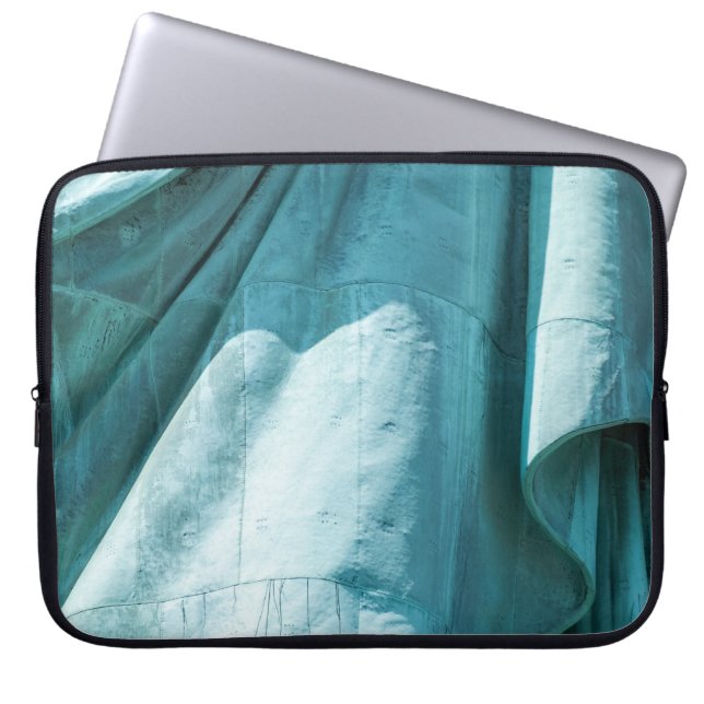 Teal fabric cover (Front)