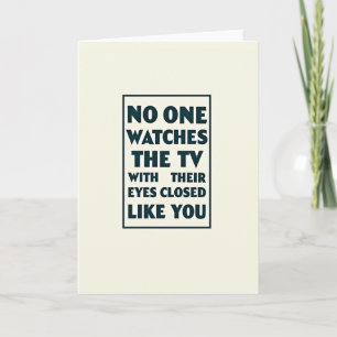 Teal Fathers Day Textual Card