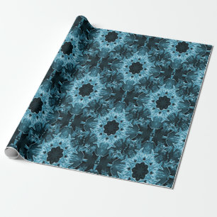 Teal fence..... wrapping paper