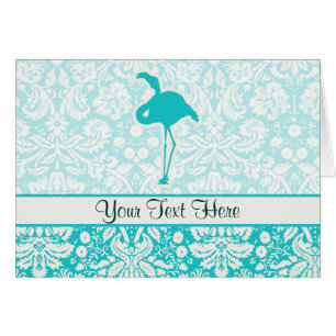 Teal Flamingo