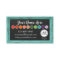 Teal Frame Chalkboard Chalk Couture