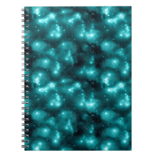 Teal Galaxy Series Design 3  Notebook