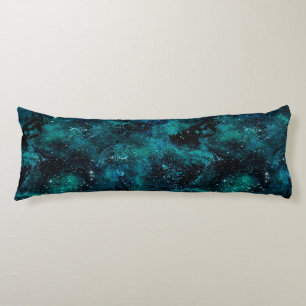 Teal Galaxy Series Design 4 Body Cushion