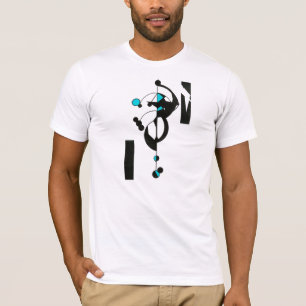 Teal Geo Design Men's T-Shirt