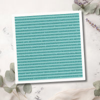 Teal Green Glitter Style Horizontal Stripes