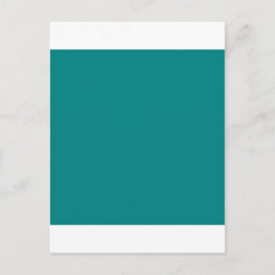 Teal Green Postcard