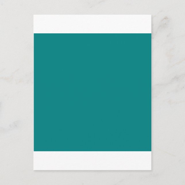 Teal Green Postcard (Front)