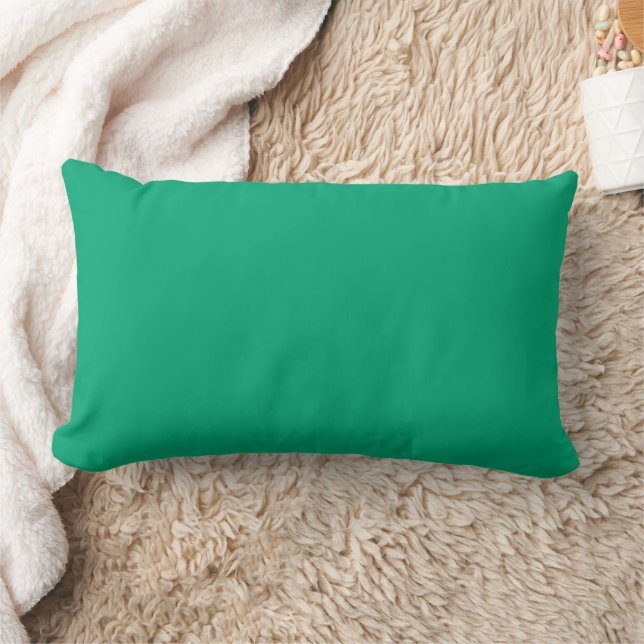 teal-green rectangular cushion with softly rounded (Blanket)