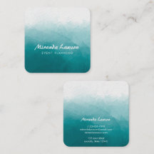 Teal Green Watercolor background 