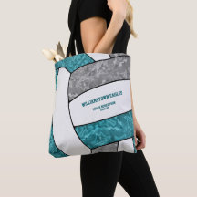 teal grey team colours girls volleyball coach