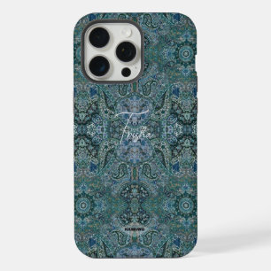 Teal Gypsy Design Cell Phone Case