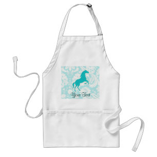 Teal Horse Standard Apron