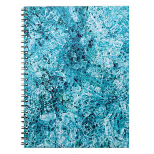 Teal illustration notebook