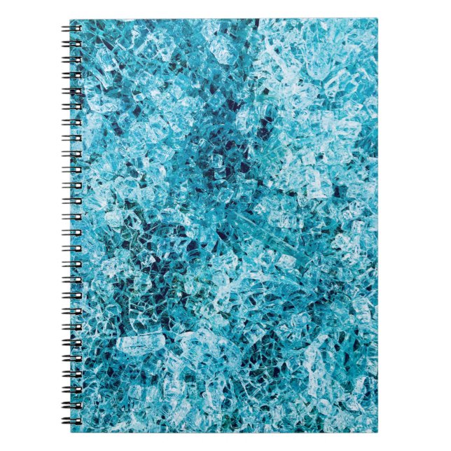 Teal illustration notebook (Front)