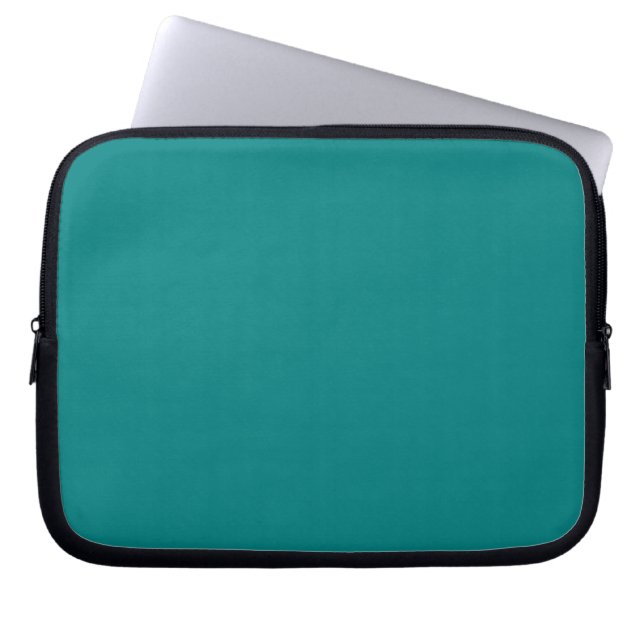Teal Laptop Sleeve (Front)