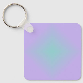 Teal Lavender Glow Key Ring