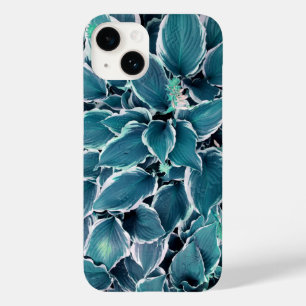 Teal Leaves Case-Mate iPhone 14 Case