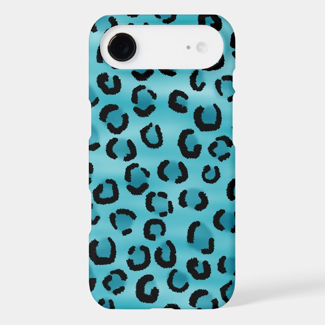 Teal Leopard Print Pattern. Case-Mate Samsung Galaxy Case (Back)