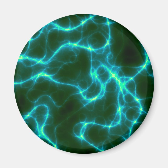 Teal Lighting Magnet (Front)