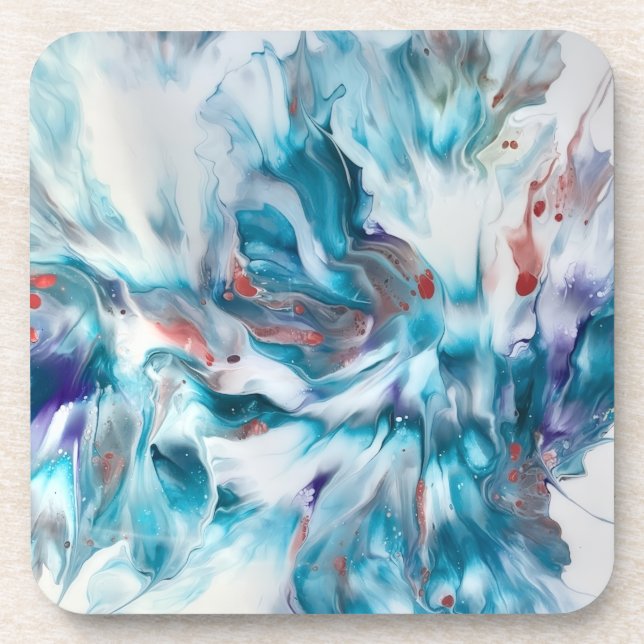 Teal Magic Coaster (Front)