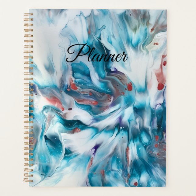 Teal Magic Planner (Front)