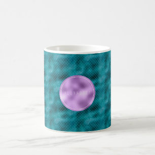 Teal Mermaid Sparkle Magic Mug