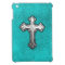 Teal Metal Cross
