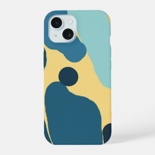 Teal & Mustard Abstract Cover — Modern Minimalist 