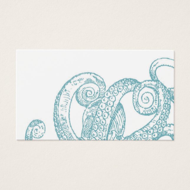 Teal Octopus Tentacles (Front)